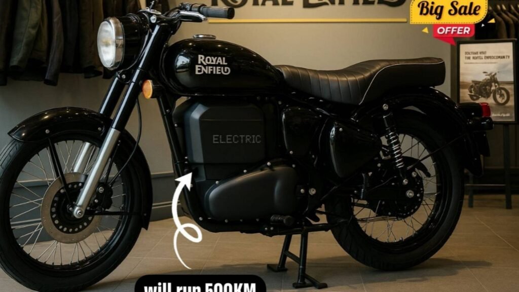 Royal Enfield Electric Bullet Launched: Classic Look, 500KM Range, Zero Fuel Costs